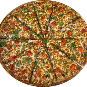 Tandoori paneer pizza