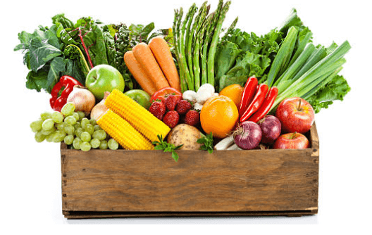 list of vegetables